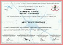 Uluslararas V.Nralterapi Kongresi Katlm Belgesi  