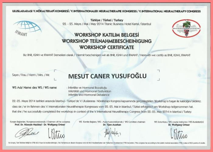 nfertilite ve Hormonal Bozukluu    