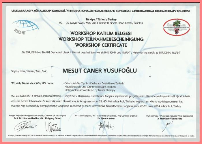 Ortomolekler Tp ile Nralterapi Destekleme Tedavisi    